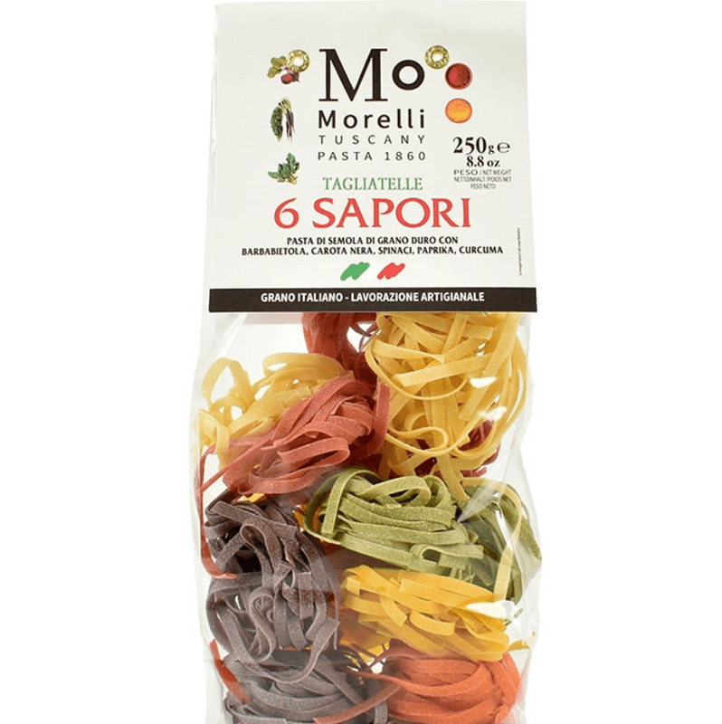Tagliatelle 6 farver
