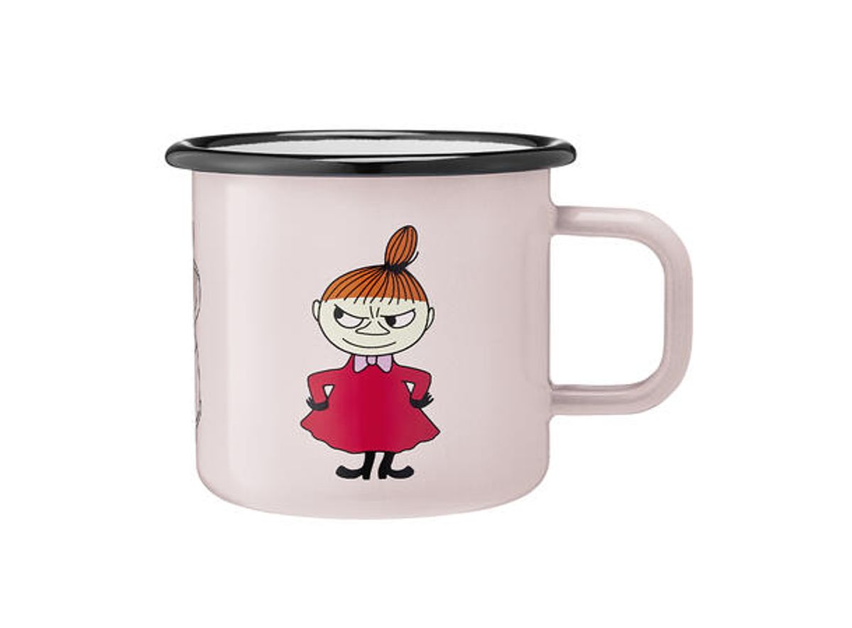 Mummikopp Emalje - Lille My 3,7 dl Retro rosa